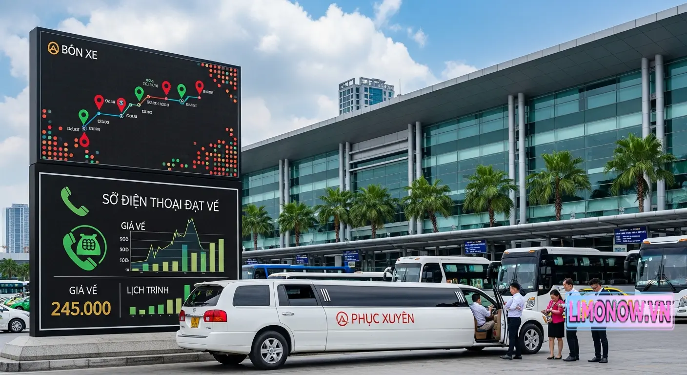 Phúc Xuyên limousine: Bến xe, giá vé, số điện thoại đặt vé, lịch trình A-Z