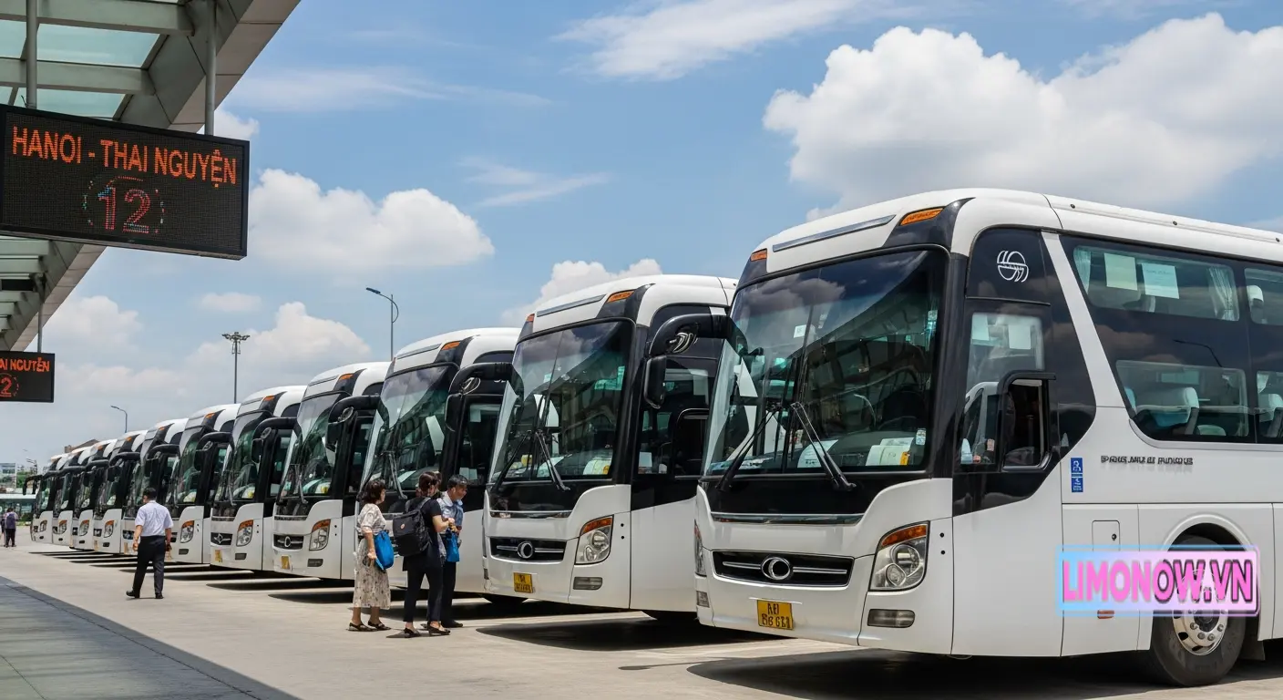 Top 12 nhà xe limousine Hà Nội Thái Nguyên chất lượng giá rẻ tốt nhất