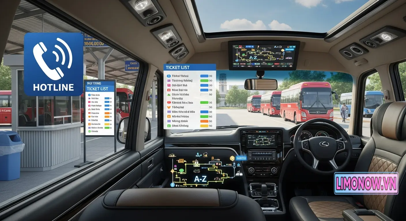 Vũ Linh Limousine: Bến xe, giá vé, số điện thoại hotline, lộ trình nhà xe A-Z