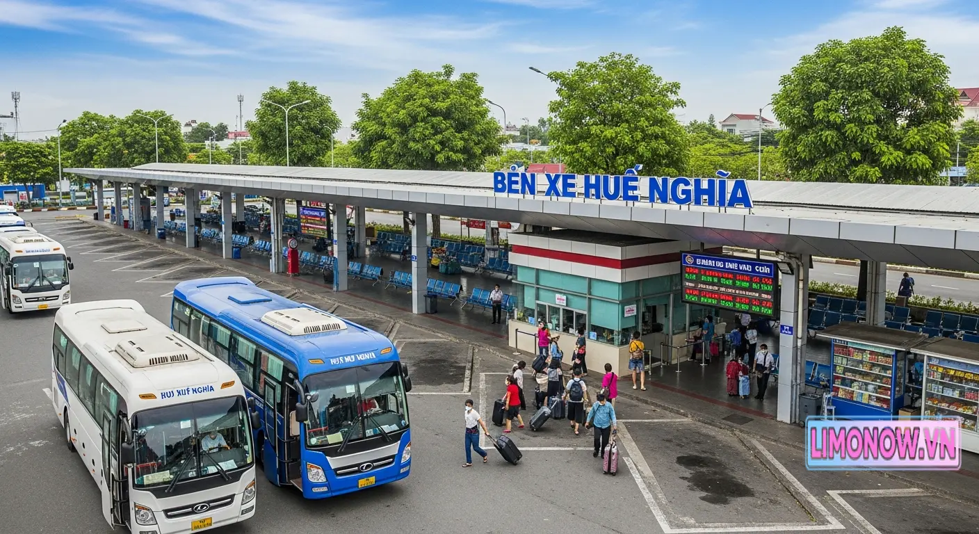 Xe Huệ Nghĩa: Bến xe ở đâu, giá vé, lịch trình, số điện thoại đặt vé