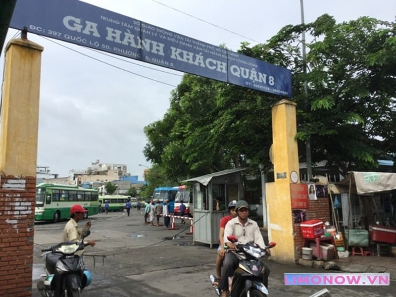 Hình ảnh bến xe quận 8