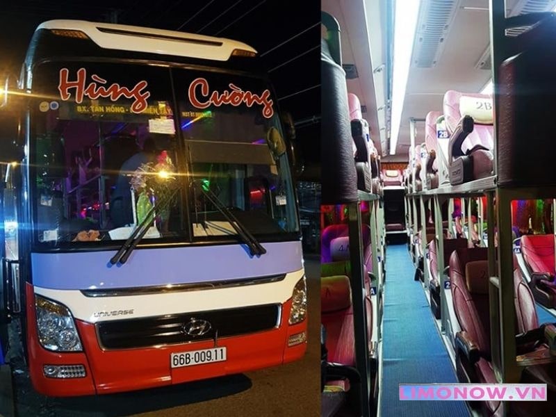 Hình ảnh nhà xe Hùng Cường Limousine