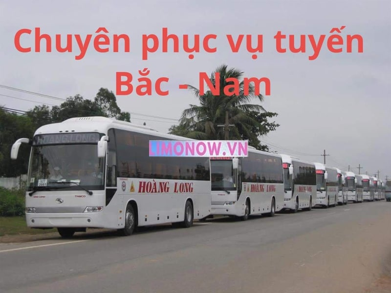 Xe Thanh Hoá Thái Bình giường nằm nhà xe Hoàng Long