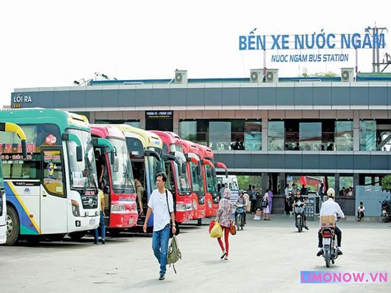 Bến xe Nước Ngầm 1 trong 4 bến xe trong thành phố lớn nhất Hà Nội