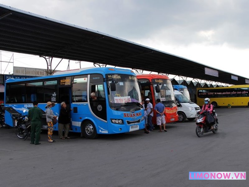 Bến xe Cần thơ Tuyến xe đi các tỉnh Miền Trung - Tây Nguyên