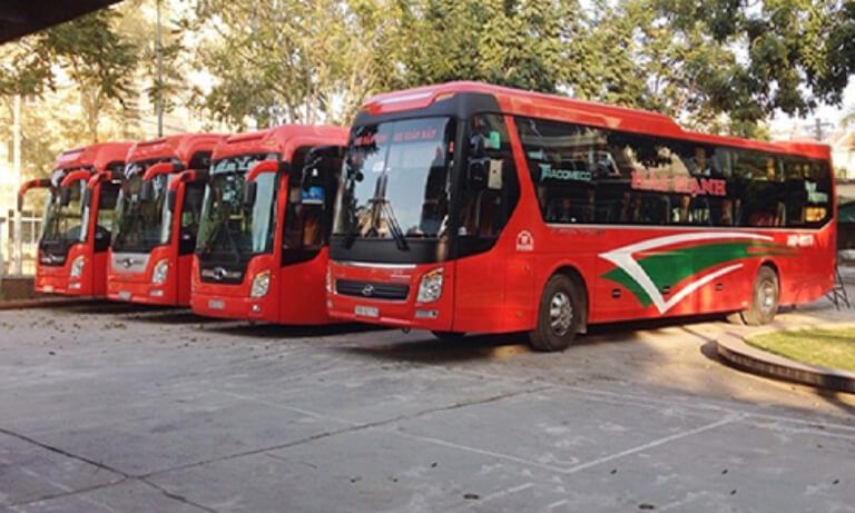 Đội xe khách Mân Vũ Thaco sẵn sàng phục vụ tuyến Hà Nội Bình Dương