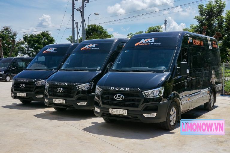 Nội thất xe limousine Dcar sang trọng tuyến Hà Nội Hải Phòng