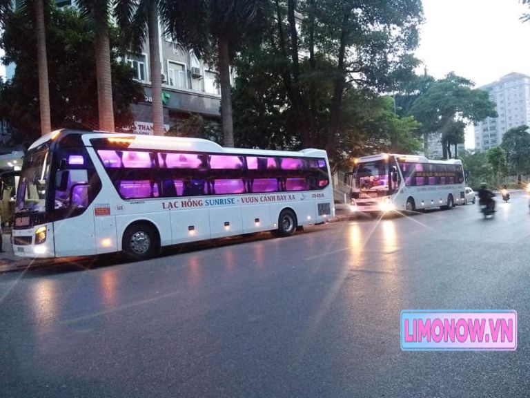 Xe khách Discovery Travel đời mới Hà Nội Cát Bà