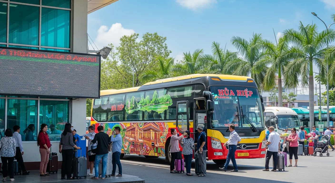 Xe Hòa Hiệp: Bến xe, giá vé, số điện thoại đặt vé, lịch trình Sài Gòn – An Giang