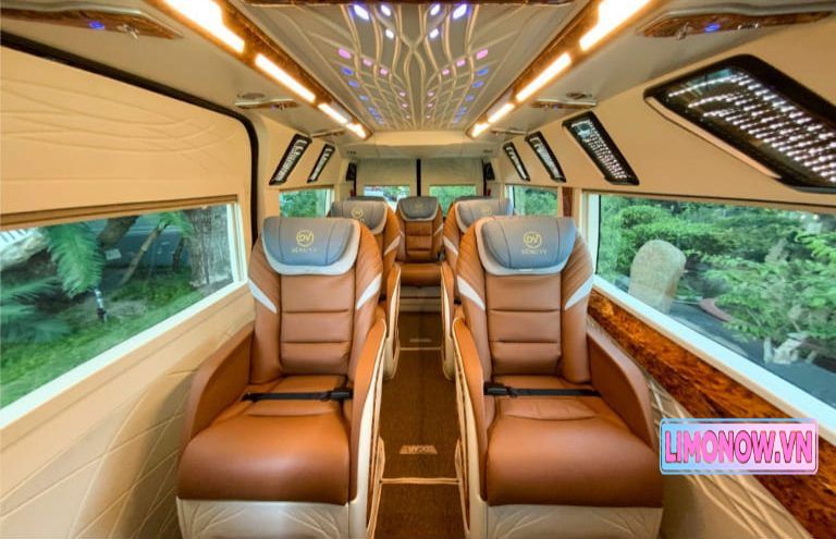Nội thất xe limousine cao cấp