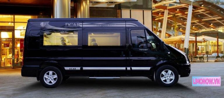 Nội thất xe limousine sang trọng của Xe Thế Long Travel