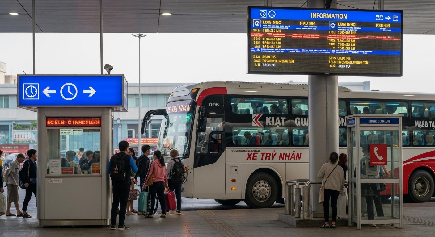 Xe Trí Nhân: Bến xe, giá vé, số điện thoại đặt vé, lịch trình