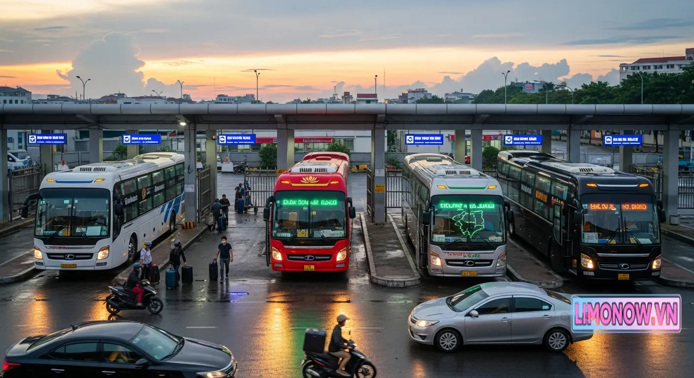 Bến xe khách hiện đại, chất lượng cao Sài Gòn Campuchia
