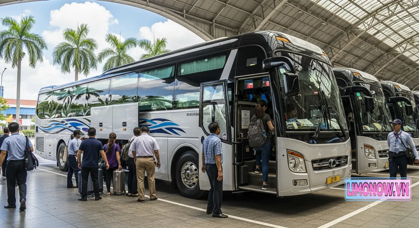 Xe limousine giường nằm cao cấp Sài Gòn Cam Ranh