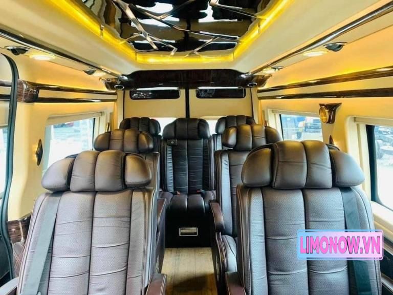 Nội thất xe khách giường nằm limousine cao cấp