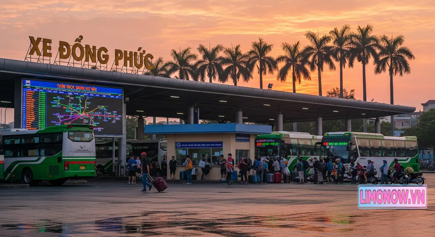Xe Đồng Phước: Bến xe ở đâu, giá vé, điện thoại đặt vé, lộ trình di chuyển