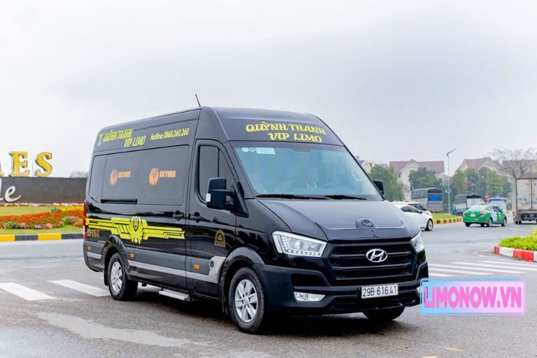 Xe limousine Quang Tuấn chạy tuyến Điện Biên Hà Nội