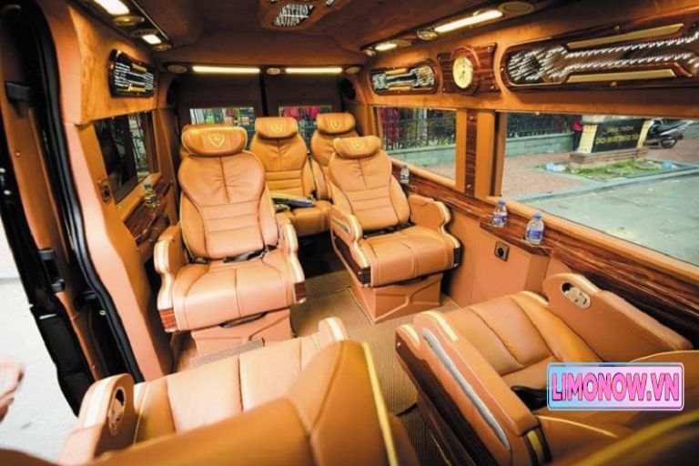 Nội thất sang trọng của xe khách Tân Xuân Phúc